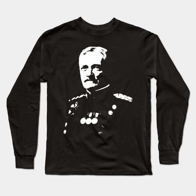 General John J. Pershing (John Joseph "Black Jack" Pershing) General of the United States Army Long Sleeve T-Shirt by FOGSJ